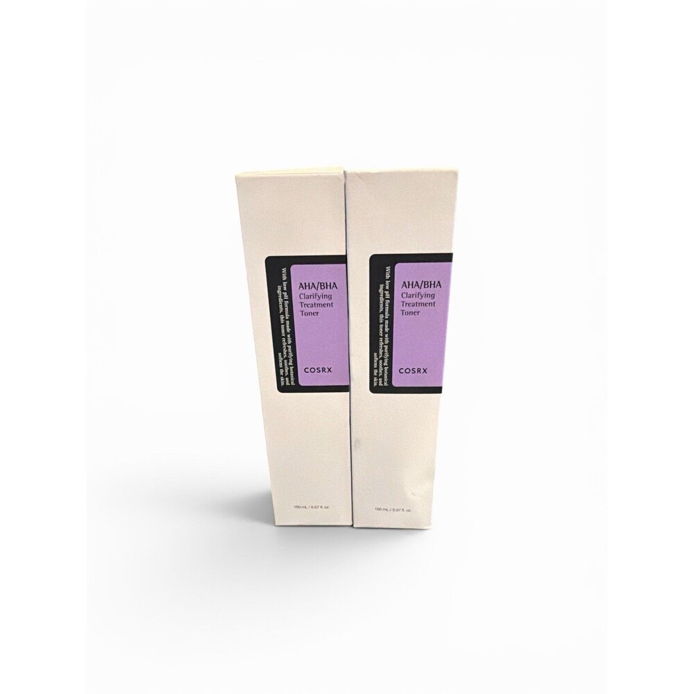 Bundle 2 CosRx AHA/BHA Clarifying Treatment Toner. 150ml 5.07 oz Each 2027 Exp